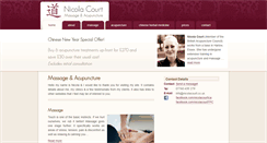 Desktop Screenshot of nicolacourt.co.uk